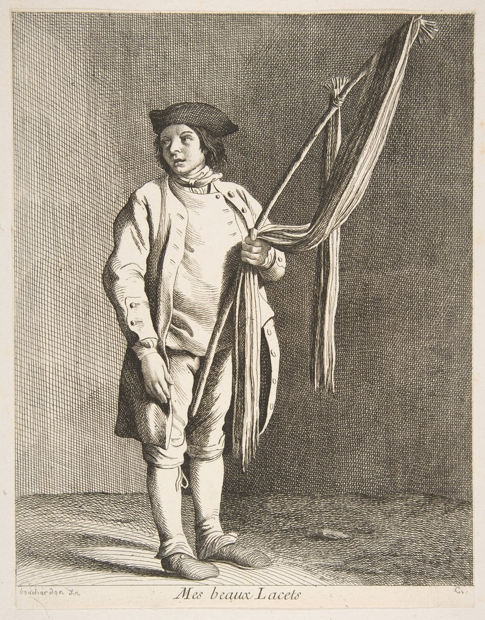 Marchand de Dentelles, 1738 - Anne Claude Philippe de Caylus