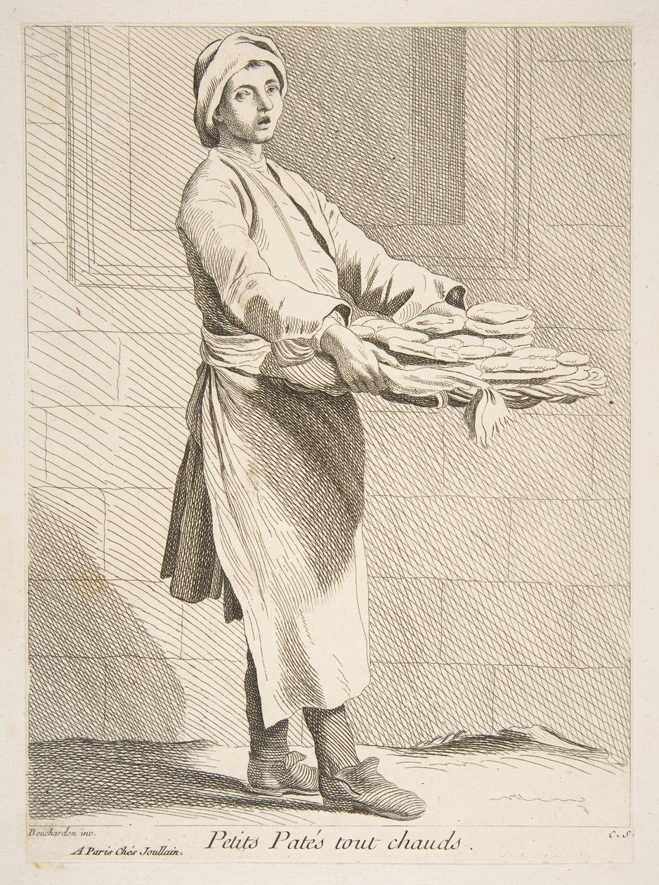 Vendeur de pâtisseries - Anne Claude Philippe de Caylus