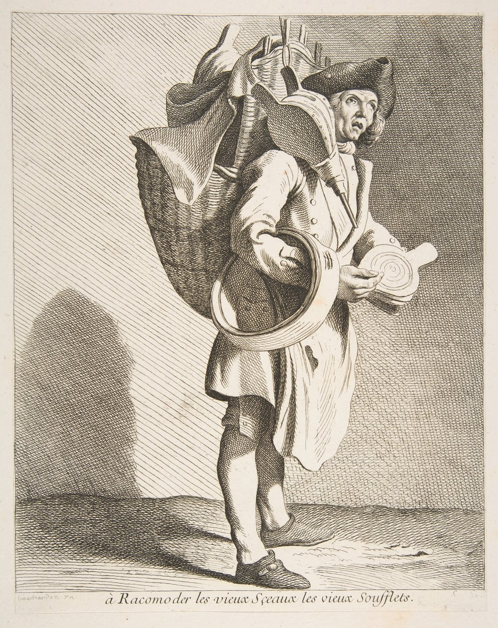 Réparateur de sceaux et de soufflets, 1738 - Anne Claude Philippe de Caylus