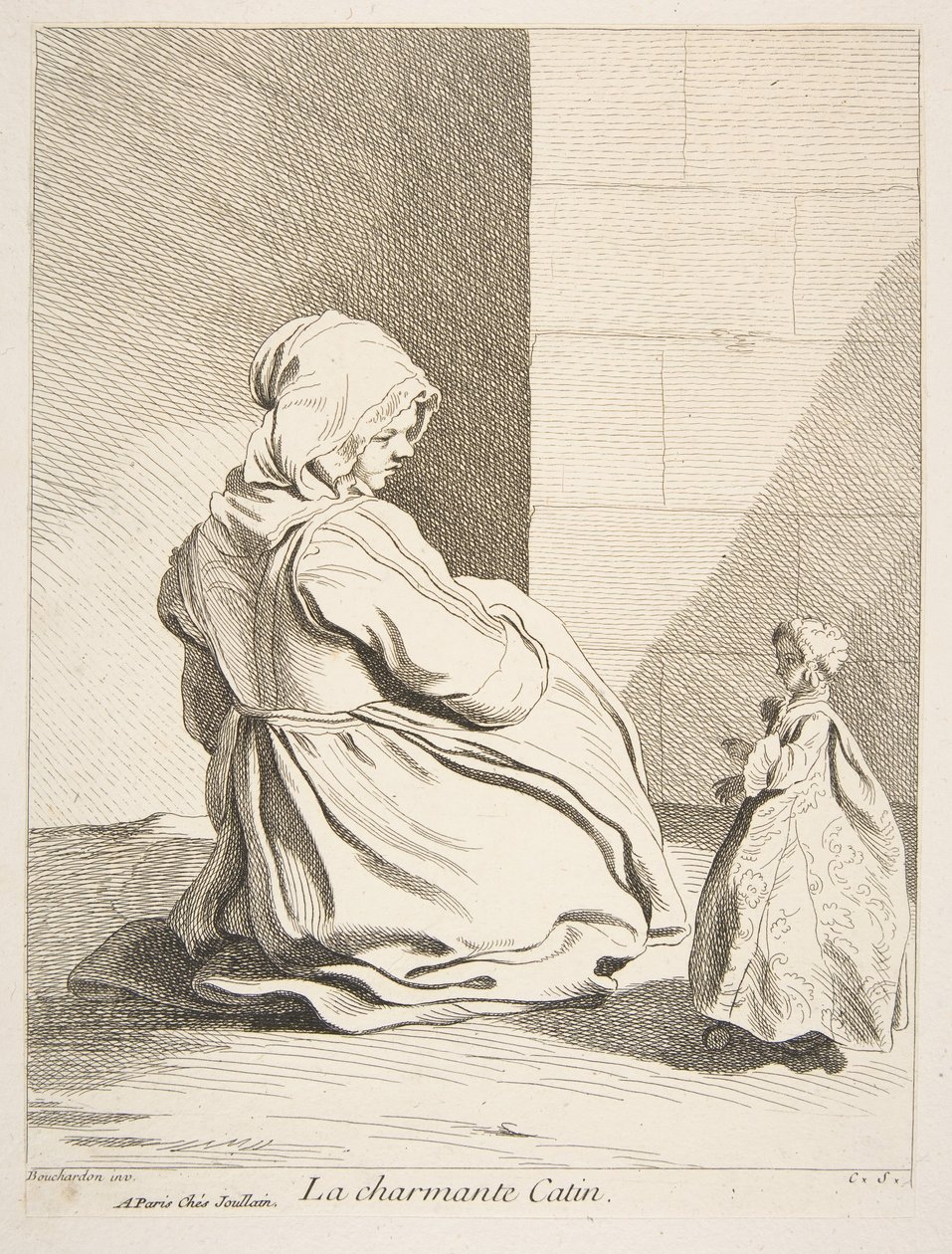 La Poupée charmante, 1742 - Anne Claude Philippe de Caylus