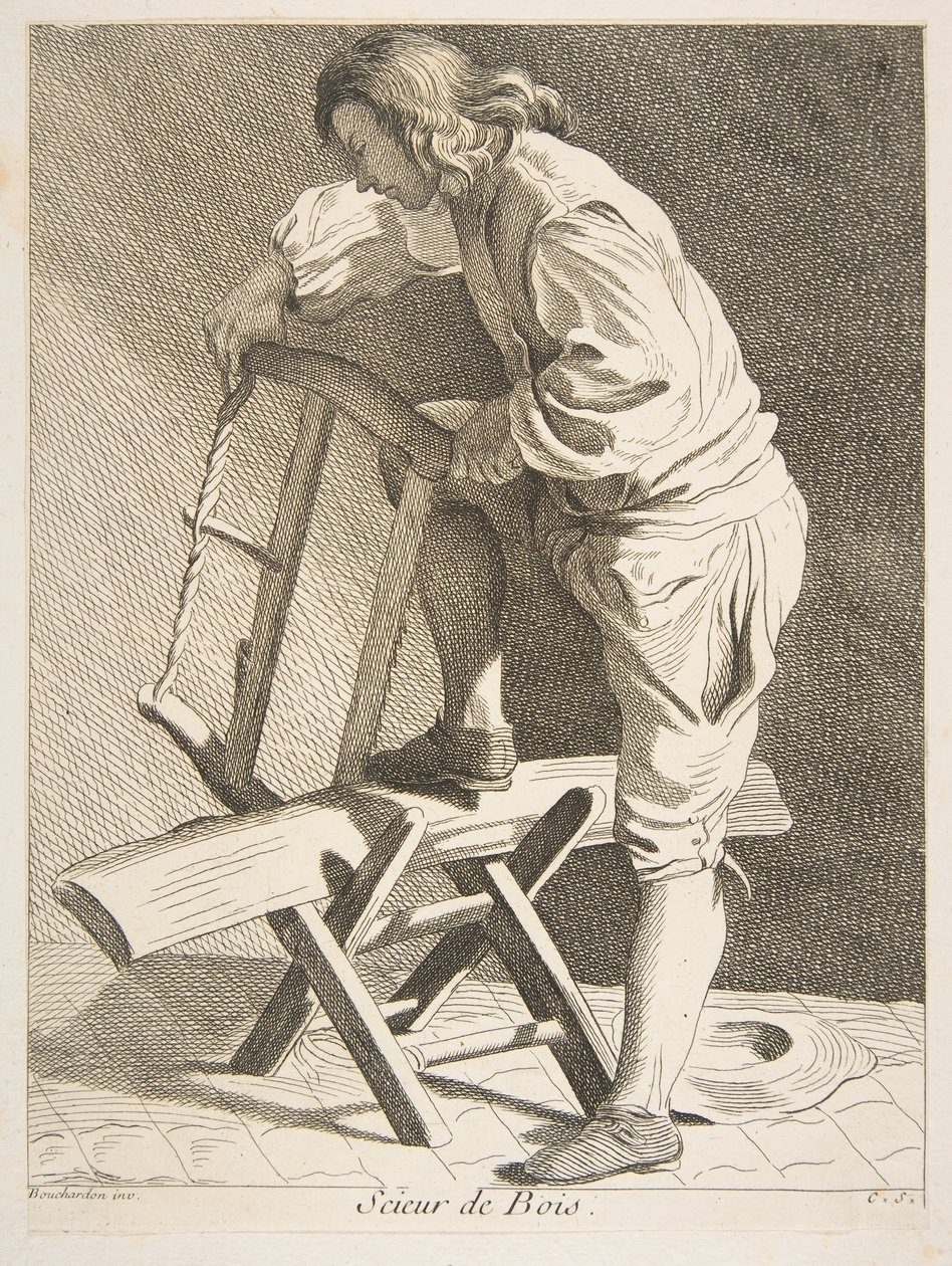 Bûcheron, 1742 - Anne Claude Philippe de Caylus