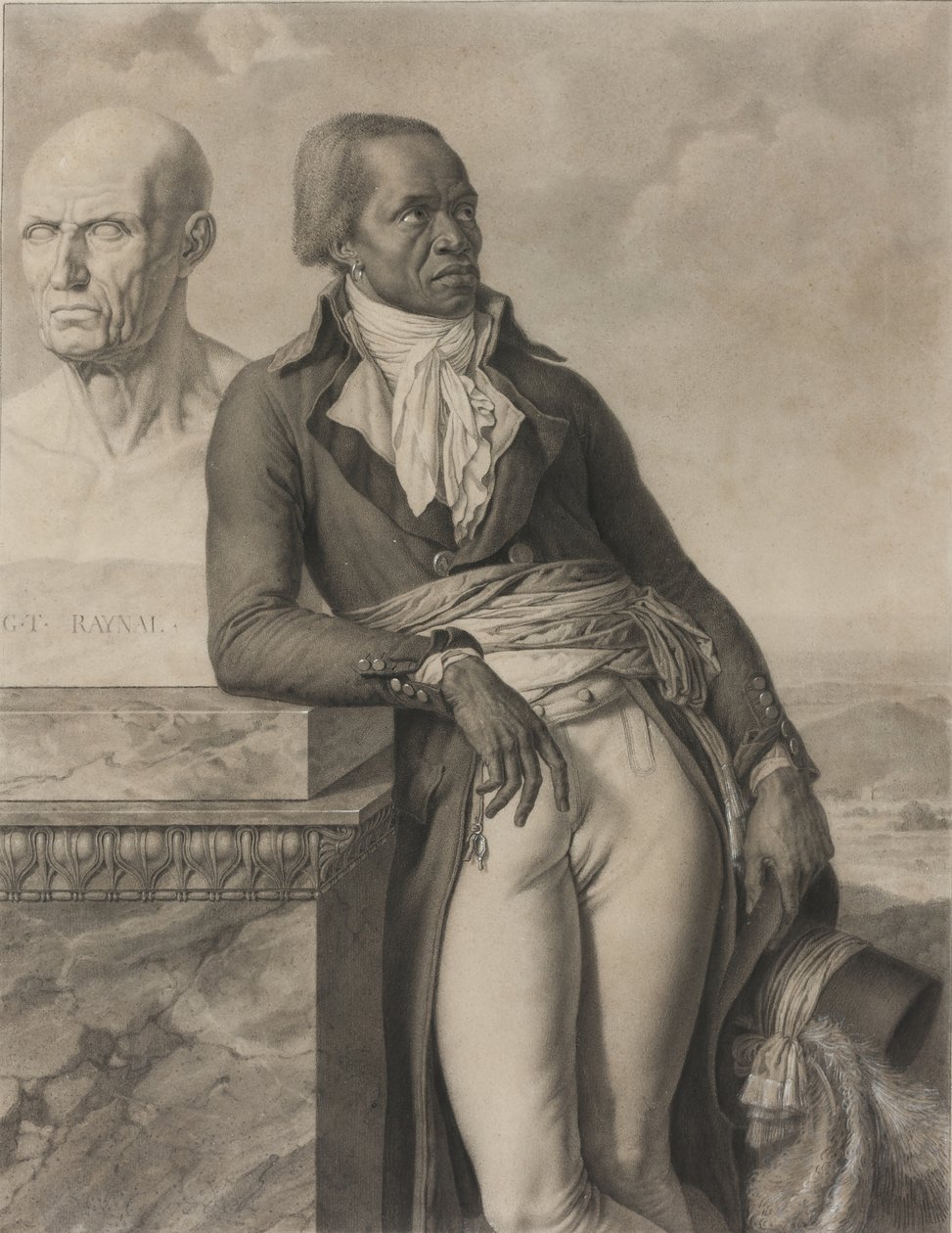 Jean-Baptiste Belley - Anne Louis Girodet de Roucy Trioson