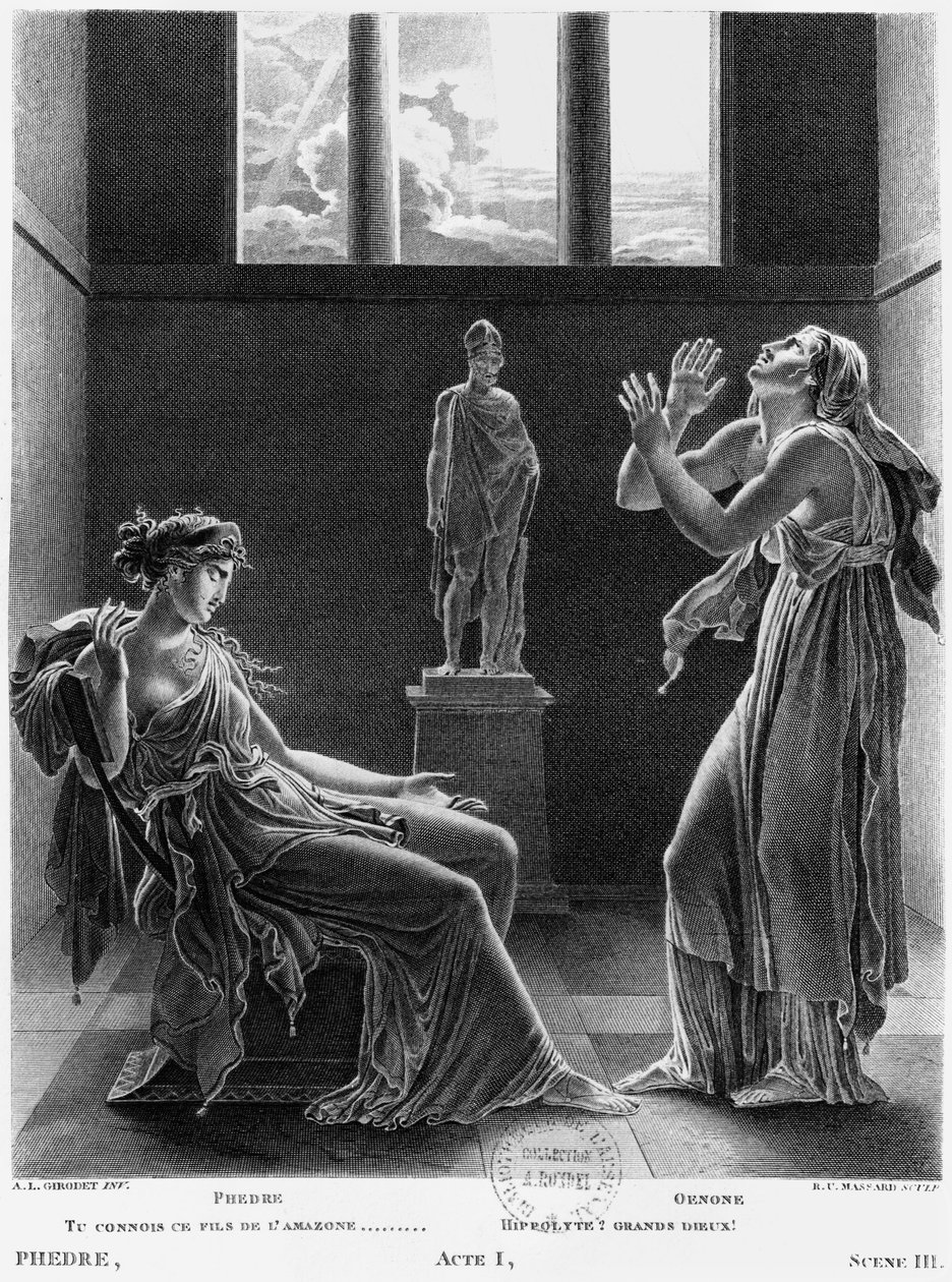 Phèdre et Œnone, illustration de l