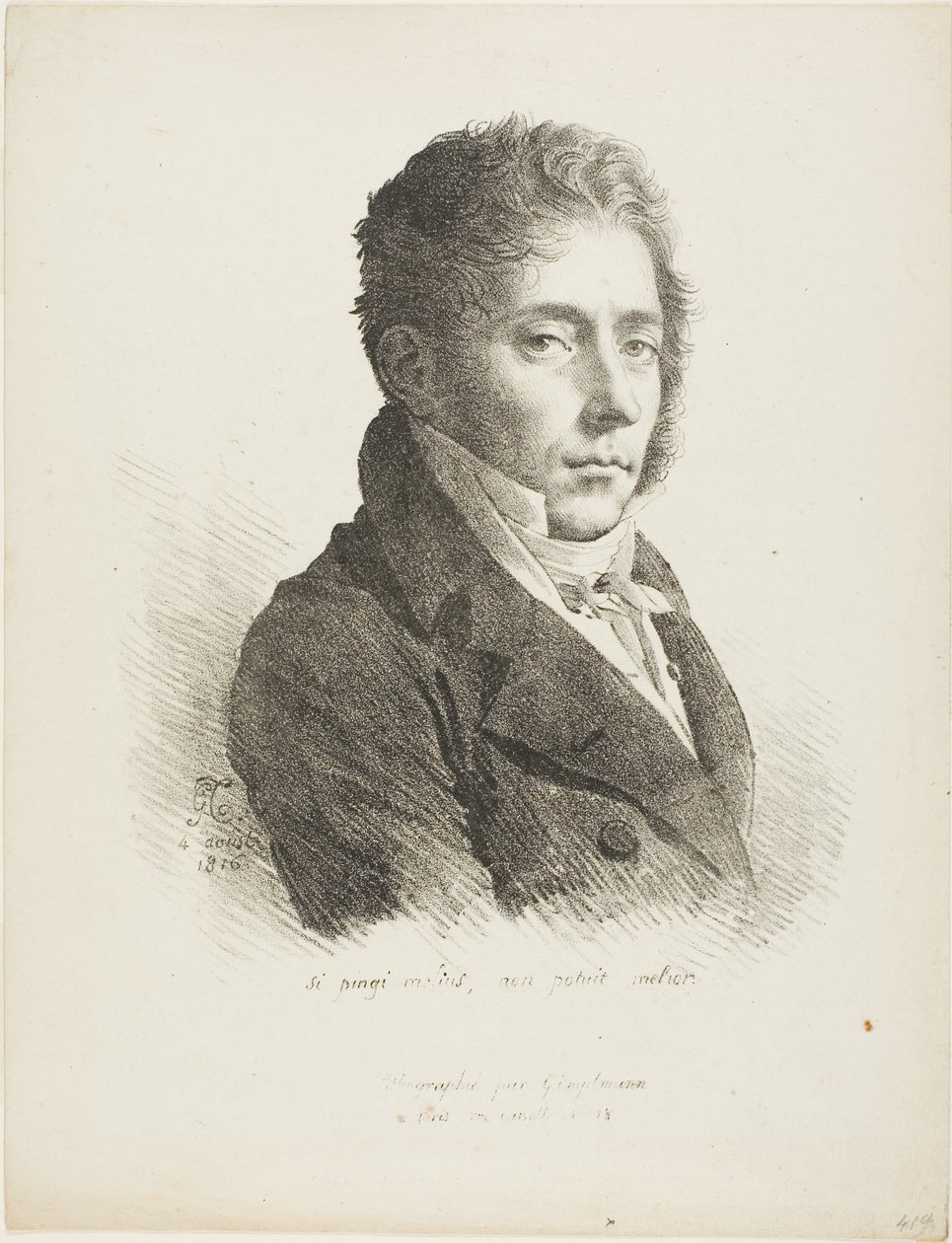 Portrait de Coupin de la Couperie - Anne-Louis Girodet de Roussy-Trioson