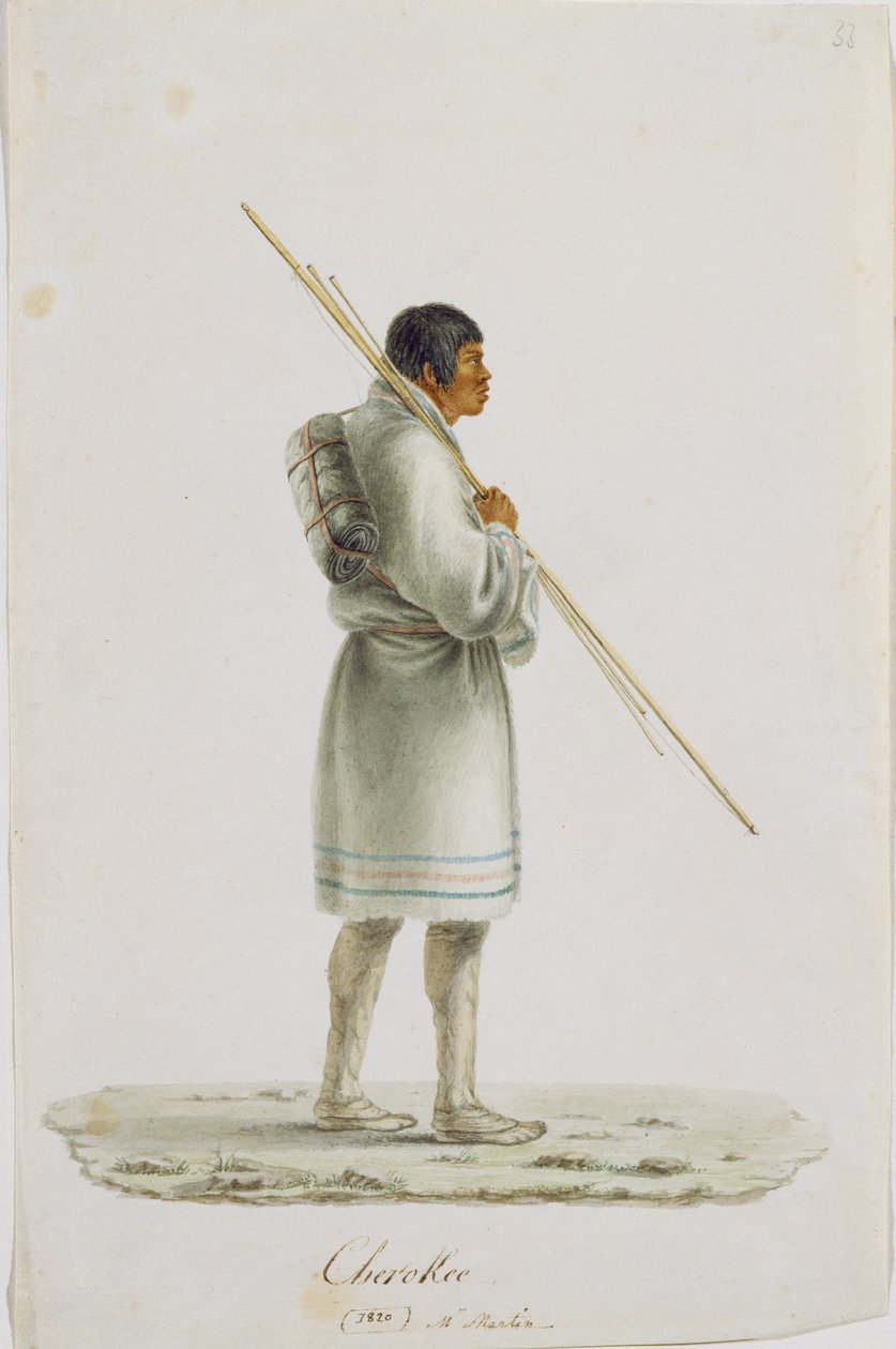 Cherokee, 1820 - Anne Marguerite Hyde de Neuville
