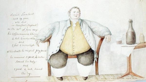 Daniel Lambert (1770-1809) 1813 - Anne Marguerite Hyde de Neuville