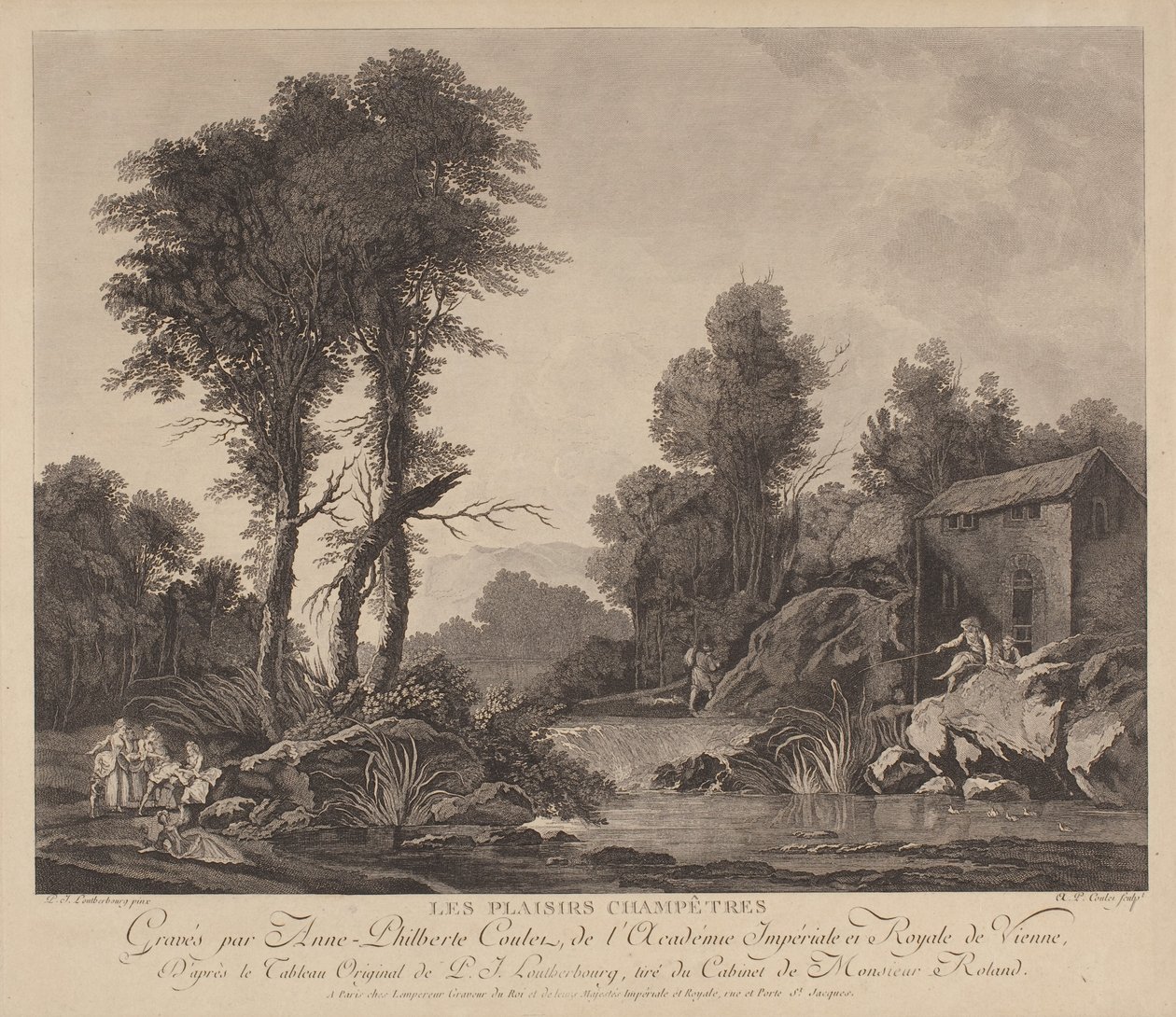 Les Plaisirs Champêtres - Anne Philiberte Coulet