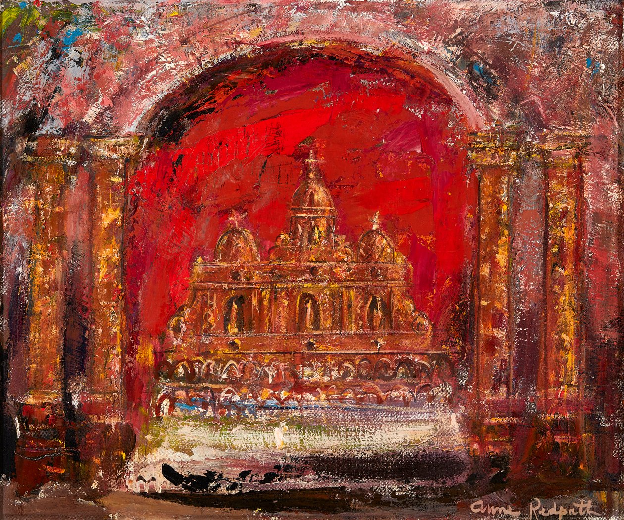 Dans une église, St. Paul - Anne Redpath