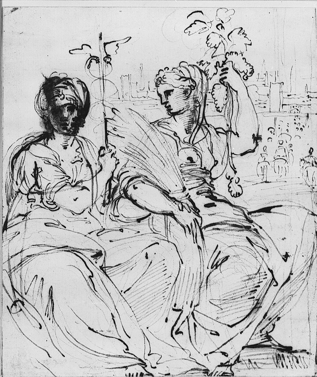 Abondance et Félicité - Annibale Carracci