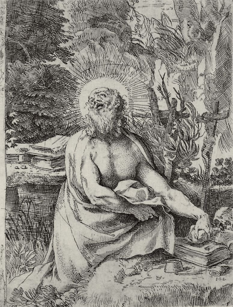 Saint Jérôme - Annibale Carracci