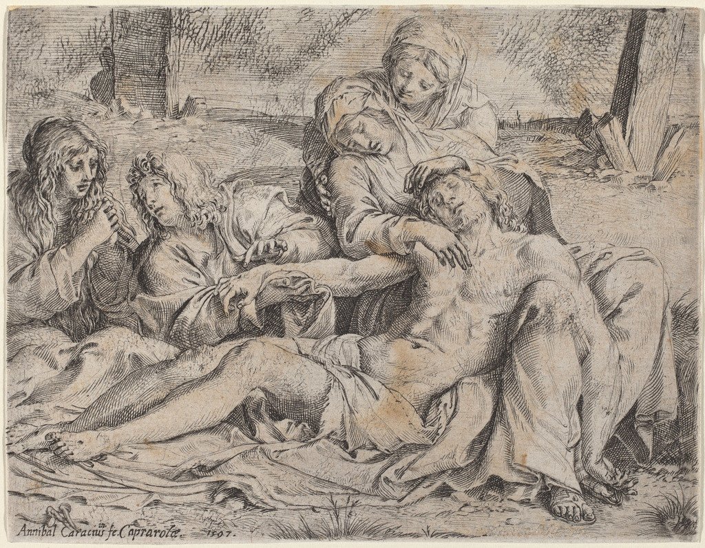 La Lamentation de Caprarola - Annibale Carracci