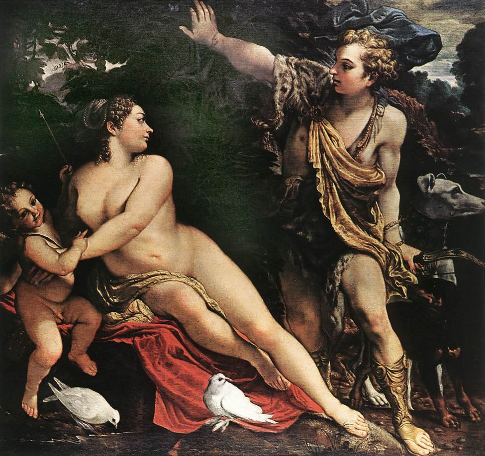 Vénus et Adonis - Annibale Carracci