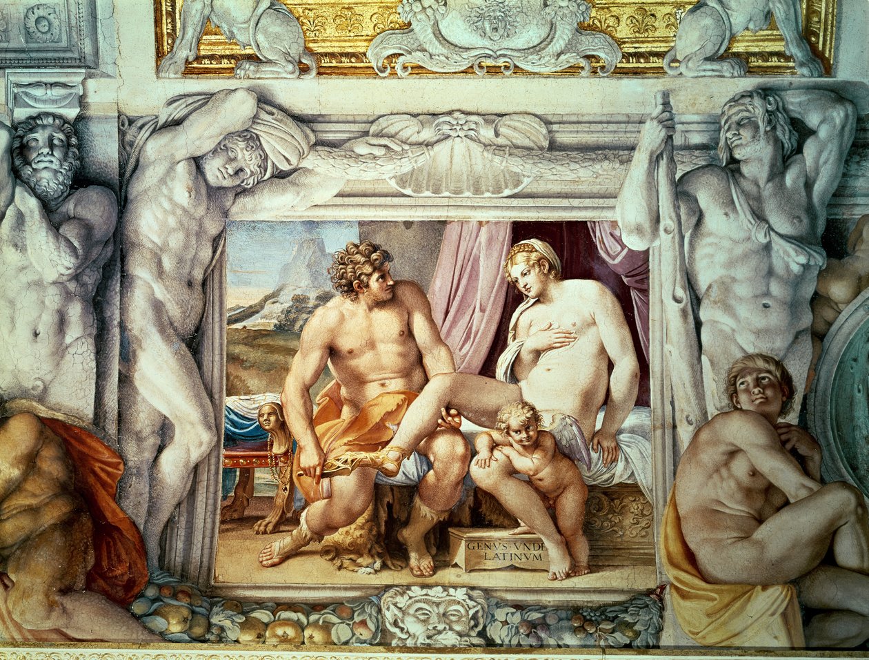 Vénus et Anchise - Annibale Carracci