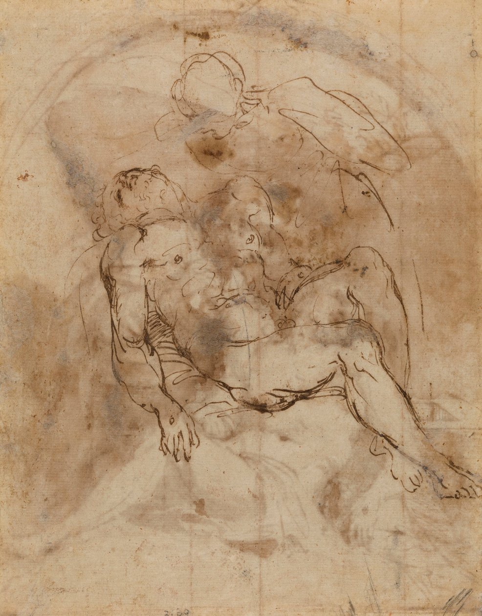 Carracci - v Pietà, RCIN 902169 - Annibale Carracci