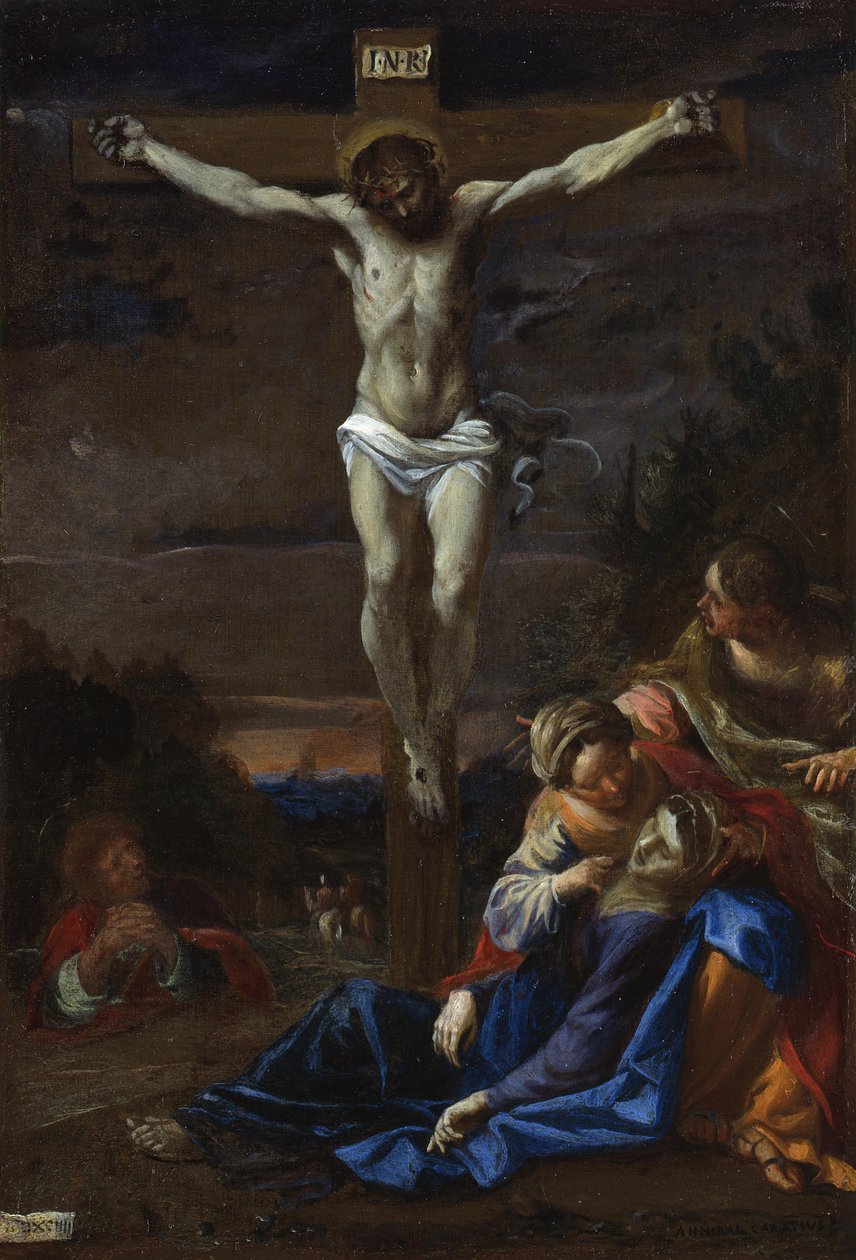 Christ en croix - Annibale Carracci