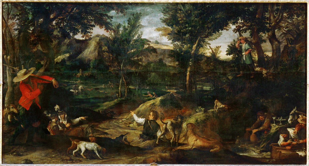 La chasse ... - Annibale Carracci