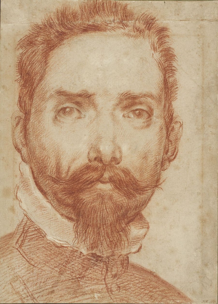 Portrait du luthiste Giulio Mascheroni - Annibale Carracci