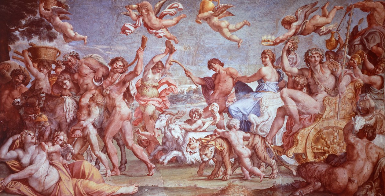 Le Triomphe de Bacchus et Ariane - Annibale Carracci