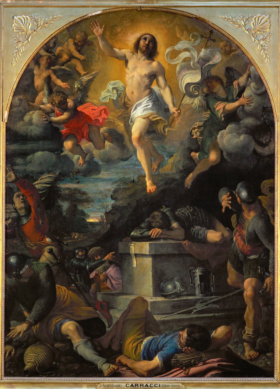 La résurrection ... - Annibale Carracci