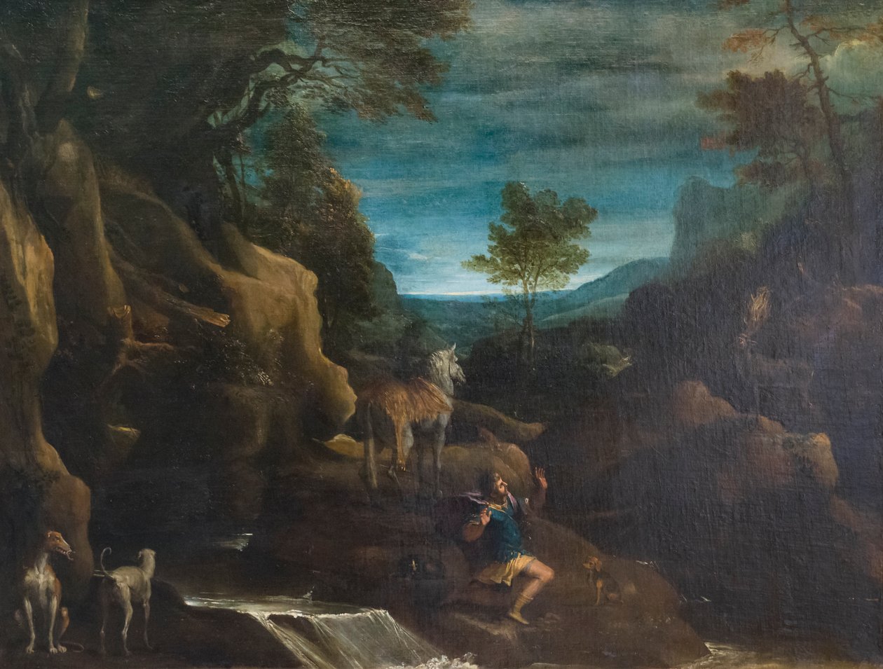 La vision de Saint Eustache - Annibale Carracci