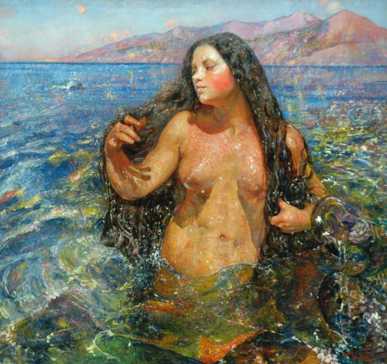 Océanide - Annie Louisa Swynnerton