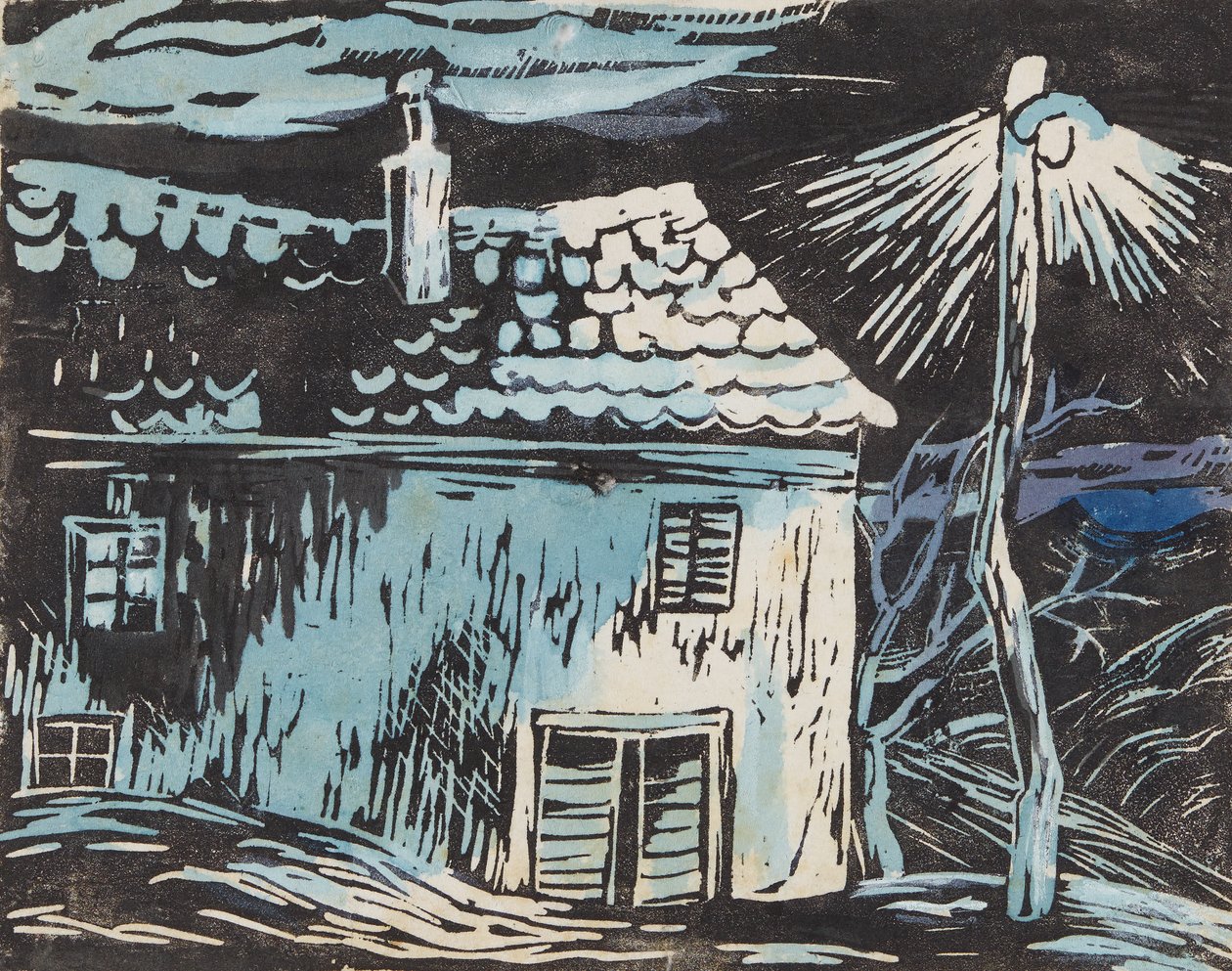 Maison de nuit - Anny Dollschein