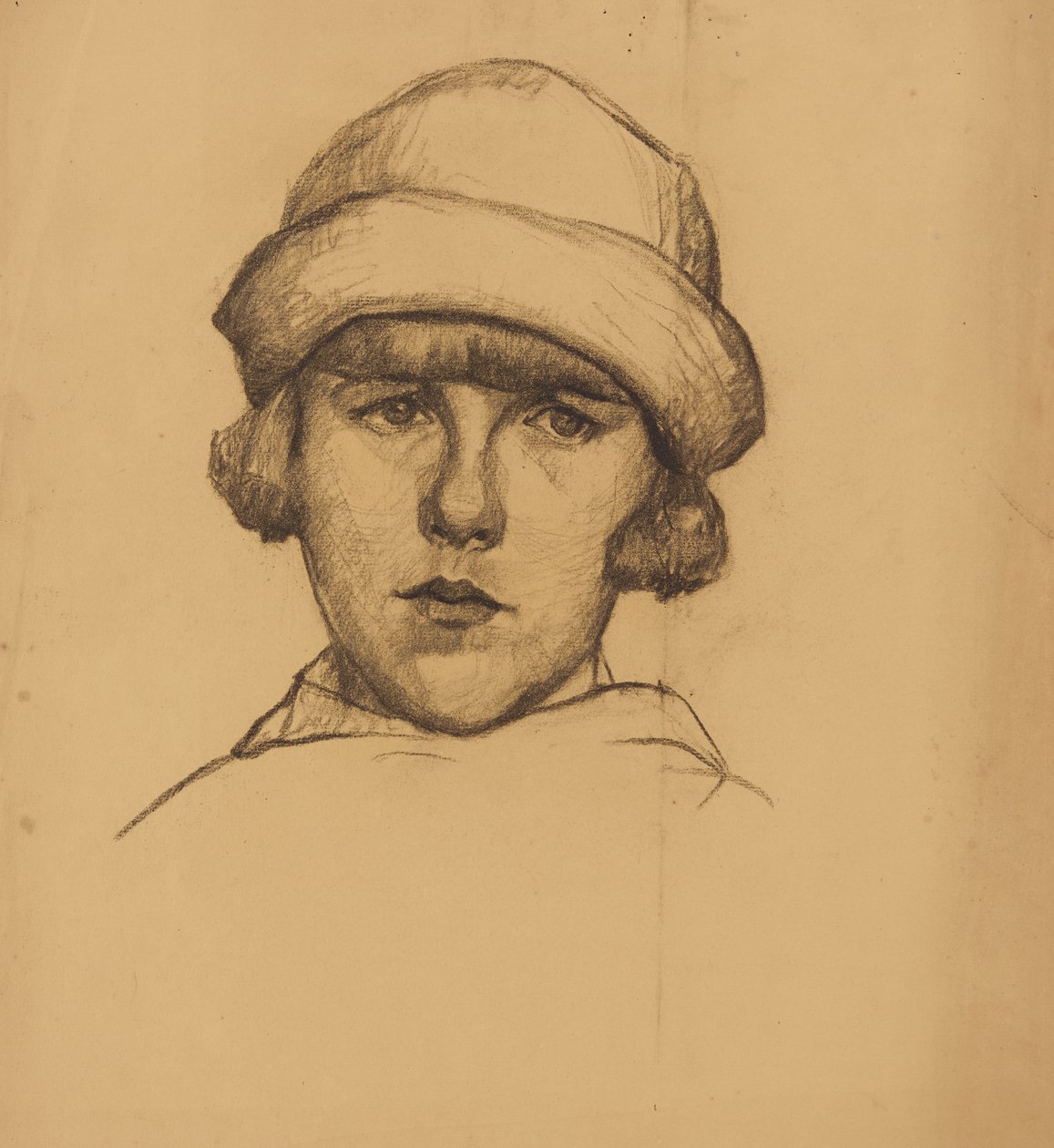 Portrait de jeune fille - Anny Dollschein