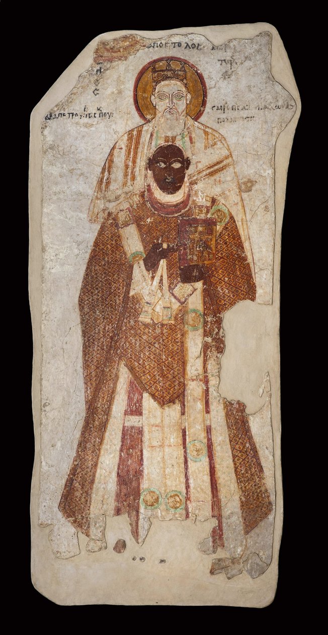 Évêque Petros avec Saint Pierre - Anonymous