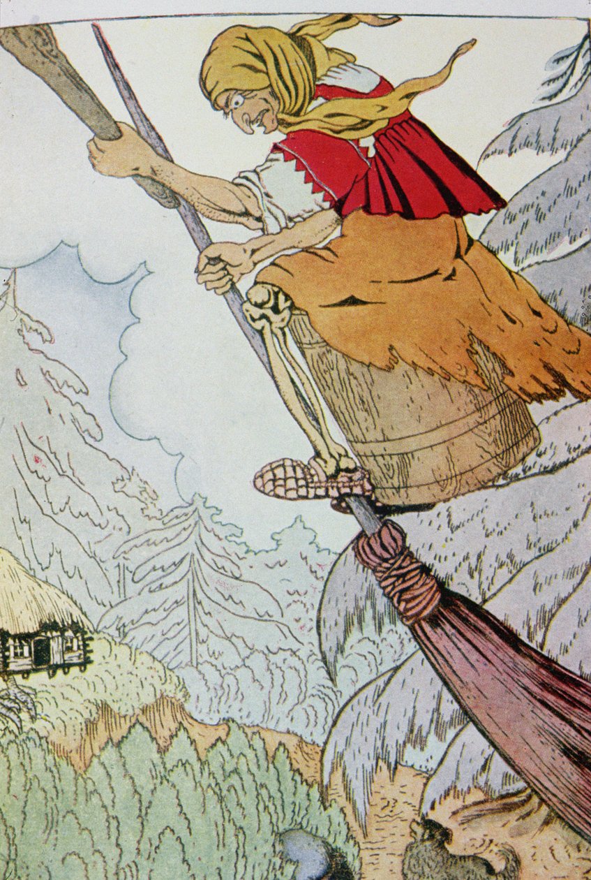 Épiphanie ou La Befana, illustration italienne anonyme - Unbekannt Unbekannt