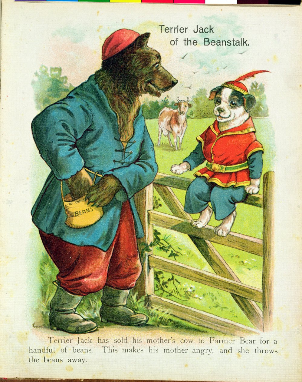 Terrier Jack, de Jack et le haricot magique (illustration) - Unbekannt Unbekannt