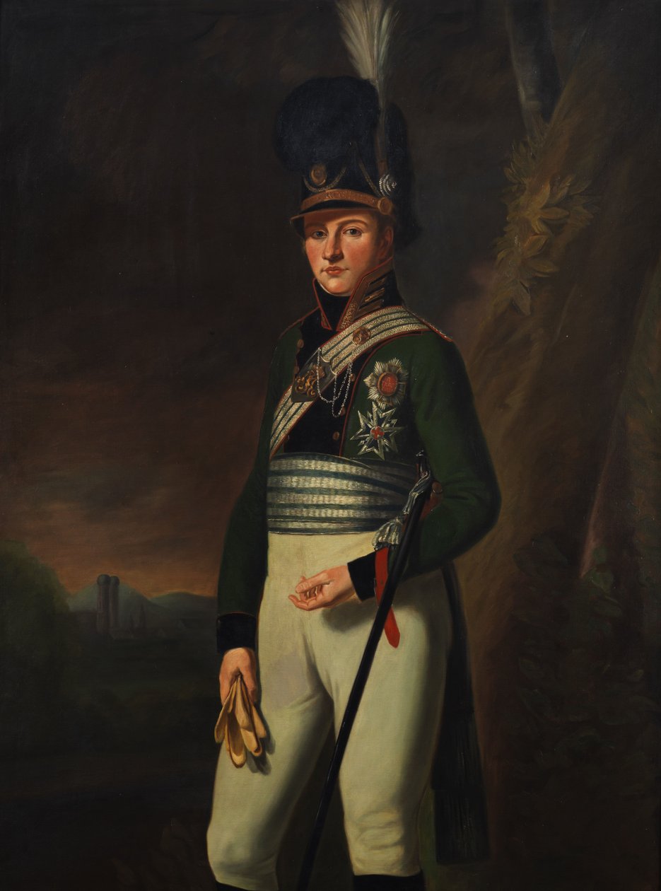 Prince héritier Ludwig (le futur roi Ludwig I) en tant que colonel du régiment de chevau-légers - Unknown