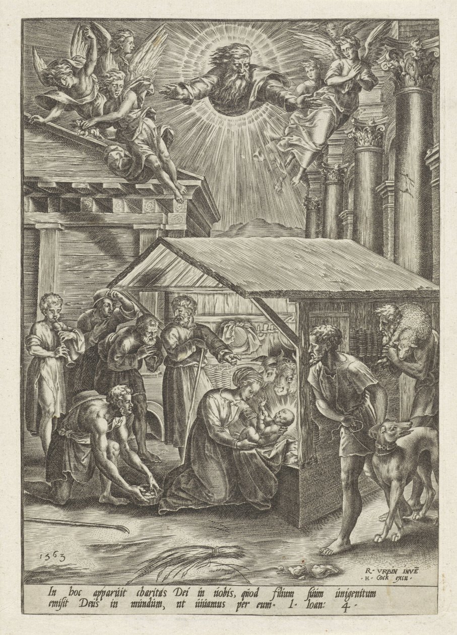 Adoration des bergers - Anonymous