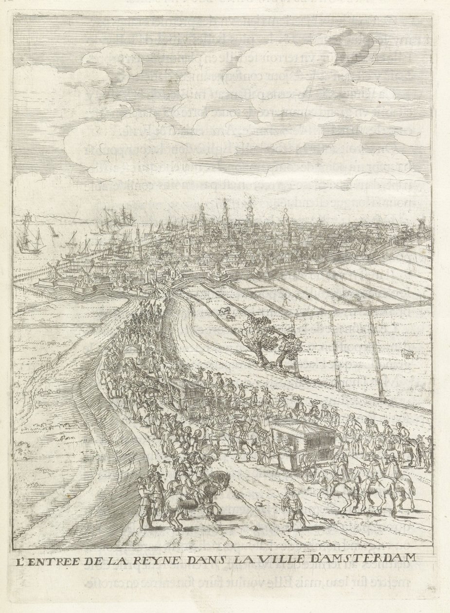 Arrivée de Marie de Médicis à Amsterdam (Histoire de l