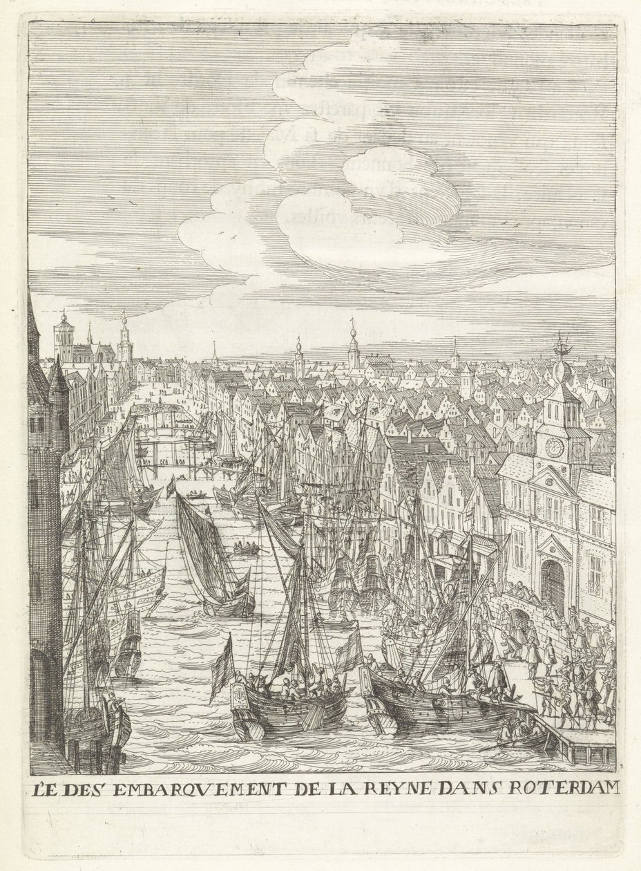 Arrivée de Marie de Médicis à Rotterdam - Anonymous