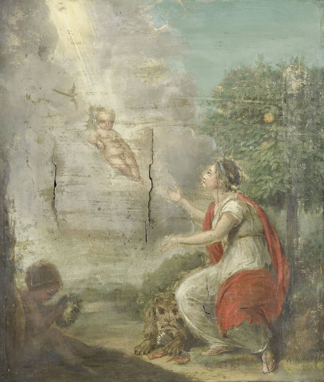 Représentation allégorique de la naissance de Guillaume Frédéric, Prince d