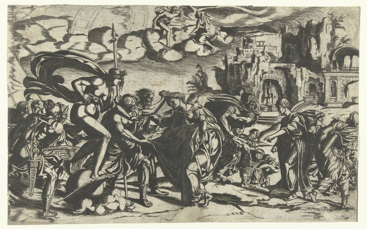 Allégorie de la guerre et des arts - Anonymous