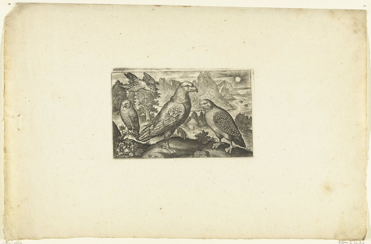 Aigle et une perdrix - Anonymous