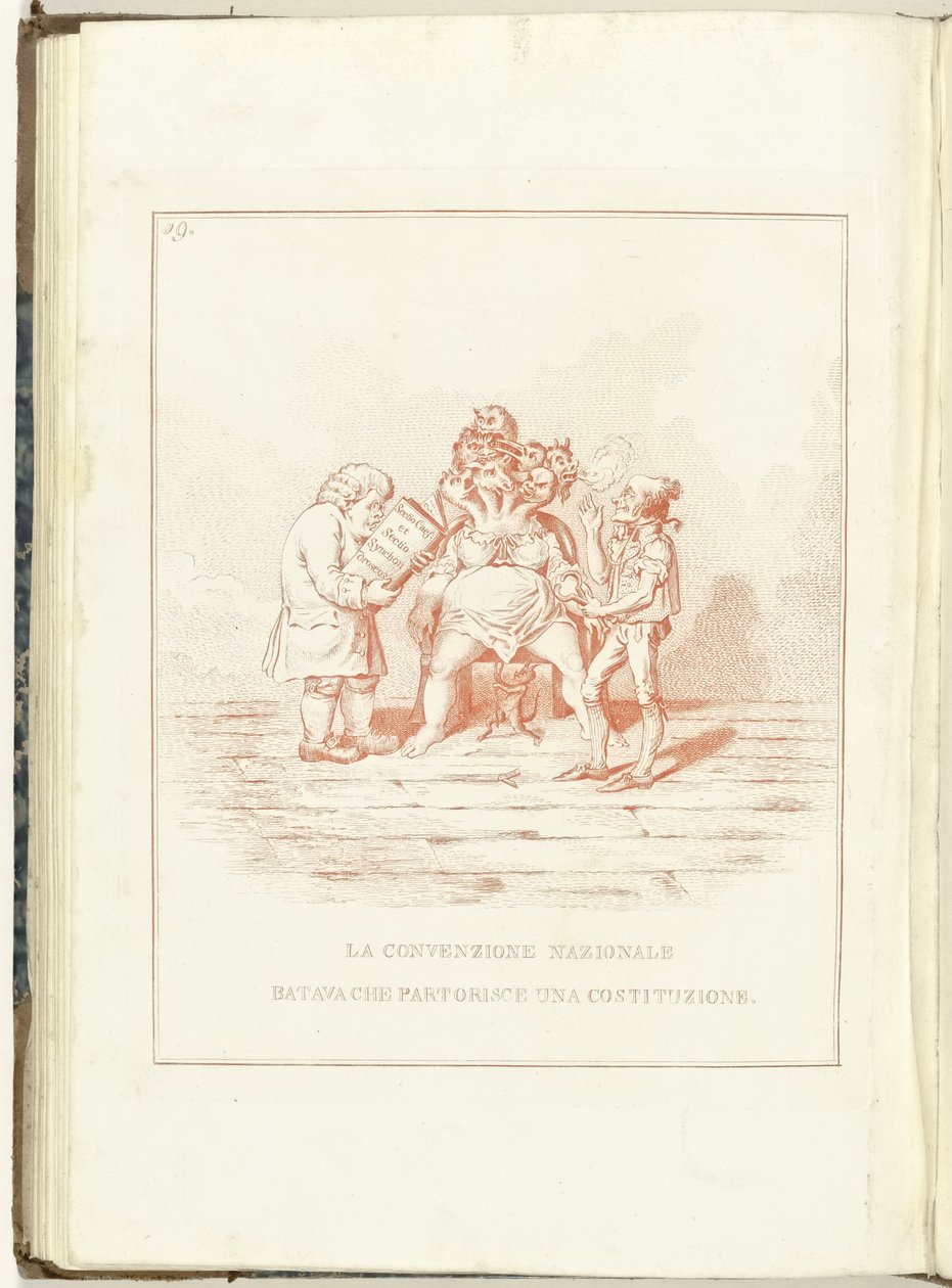 La naissance de la Convention nationale, 1795 - Anonymous