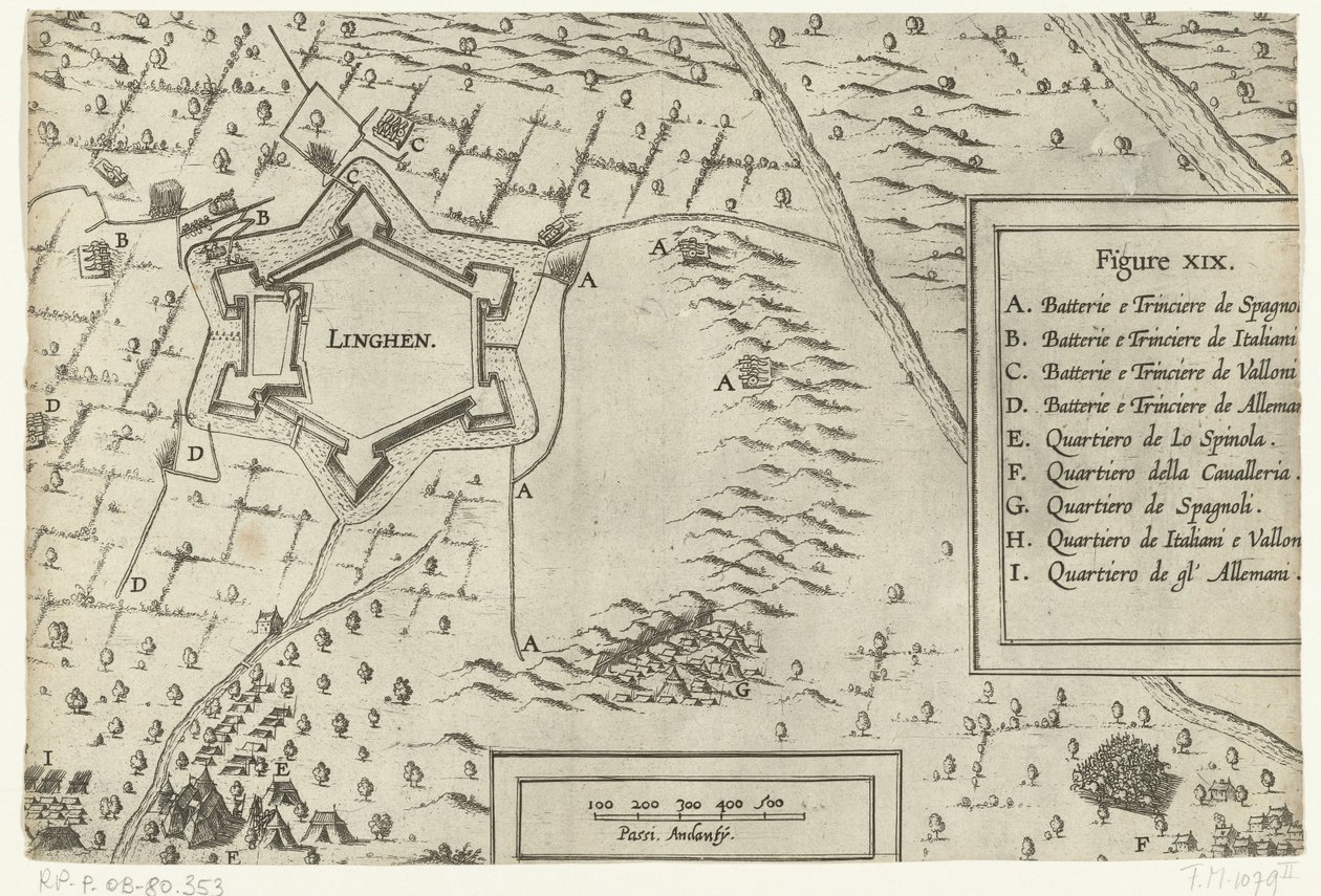 Siège et conquête de Lingen par Spinola, 1605 - Anonymous
