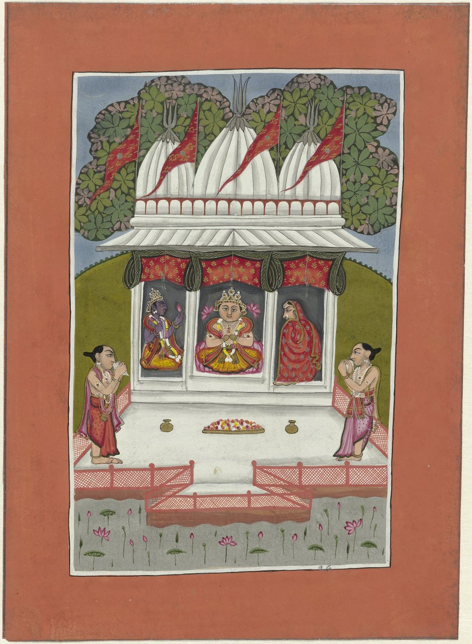 Bouddha comme une incarnation (avatara) de Vishnu - Anonymous