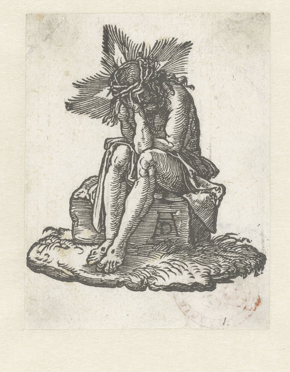 Christ en homme de douleurs - Anonymous