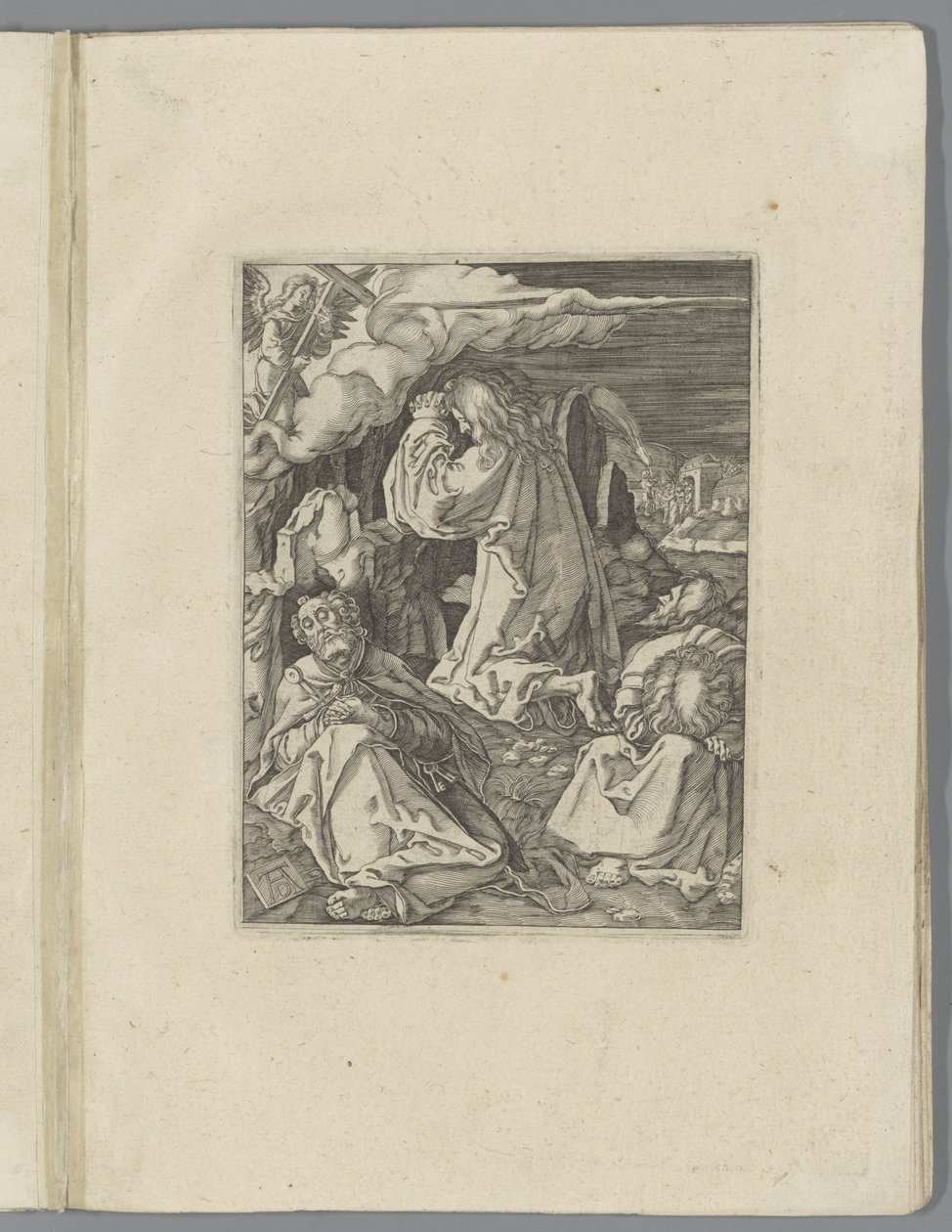 Christ au jardin de Gethsémani De kleine Passie (titre de la série) Passio Christi Ab Alberto Durer Nurenburgensi Effigiata (titre de la série) - Anonymous