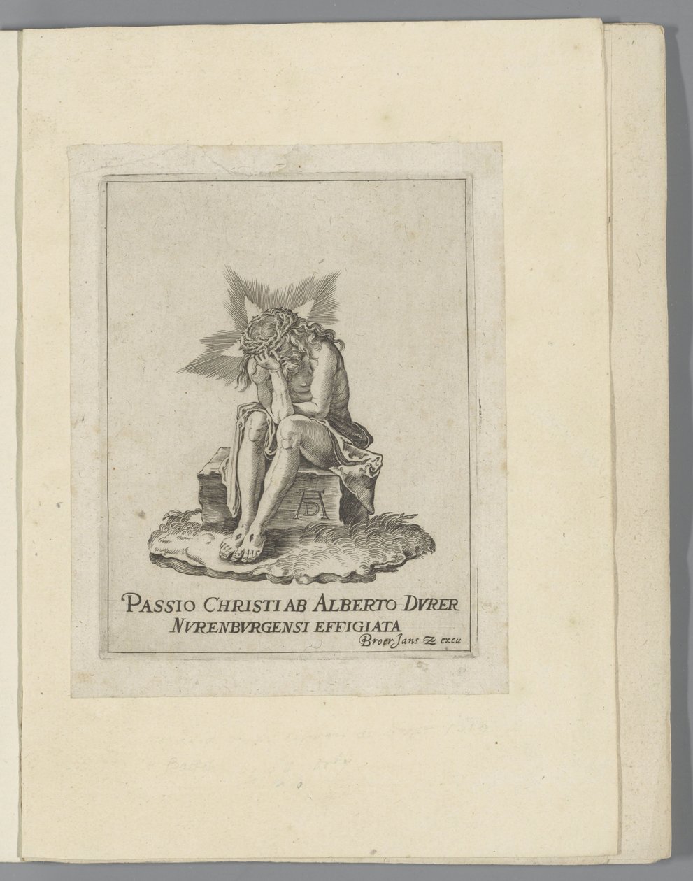 Christ sur la pierre froide - Anonymous