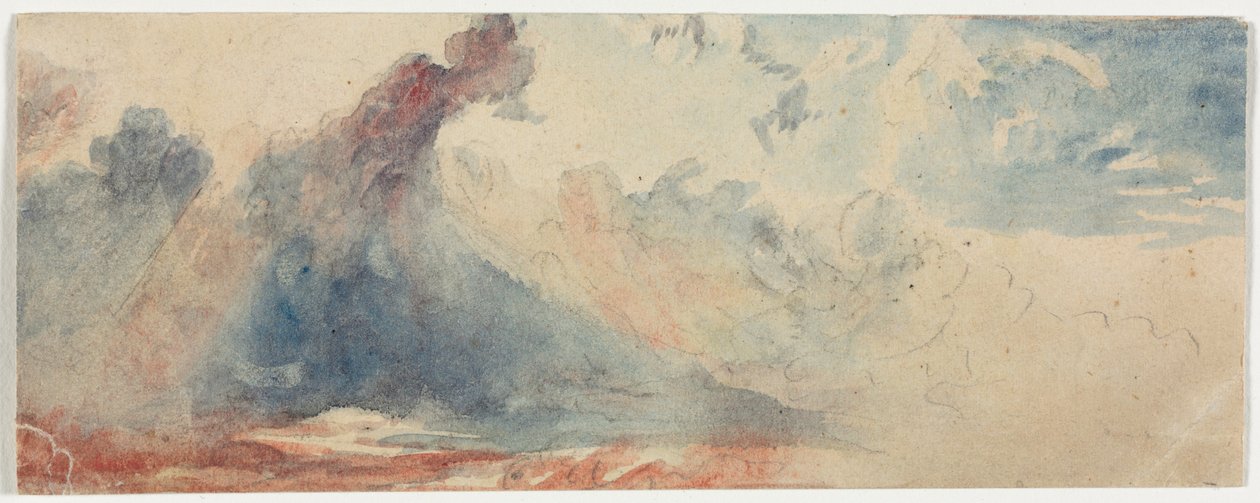 Étude de nuages - Anonymous