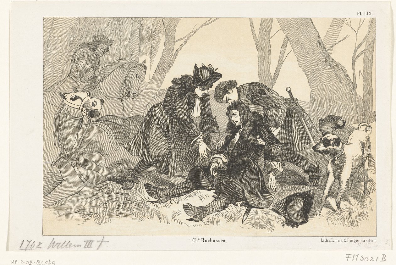 La chute mortelle de Guillaume III lors d