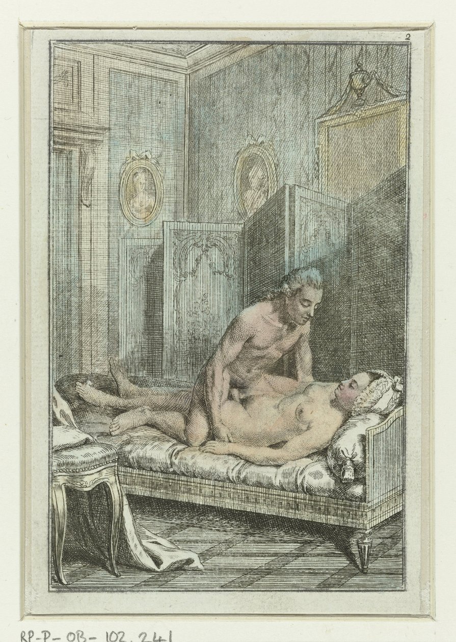 Série érotique avec des couples au lit - Anonymous