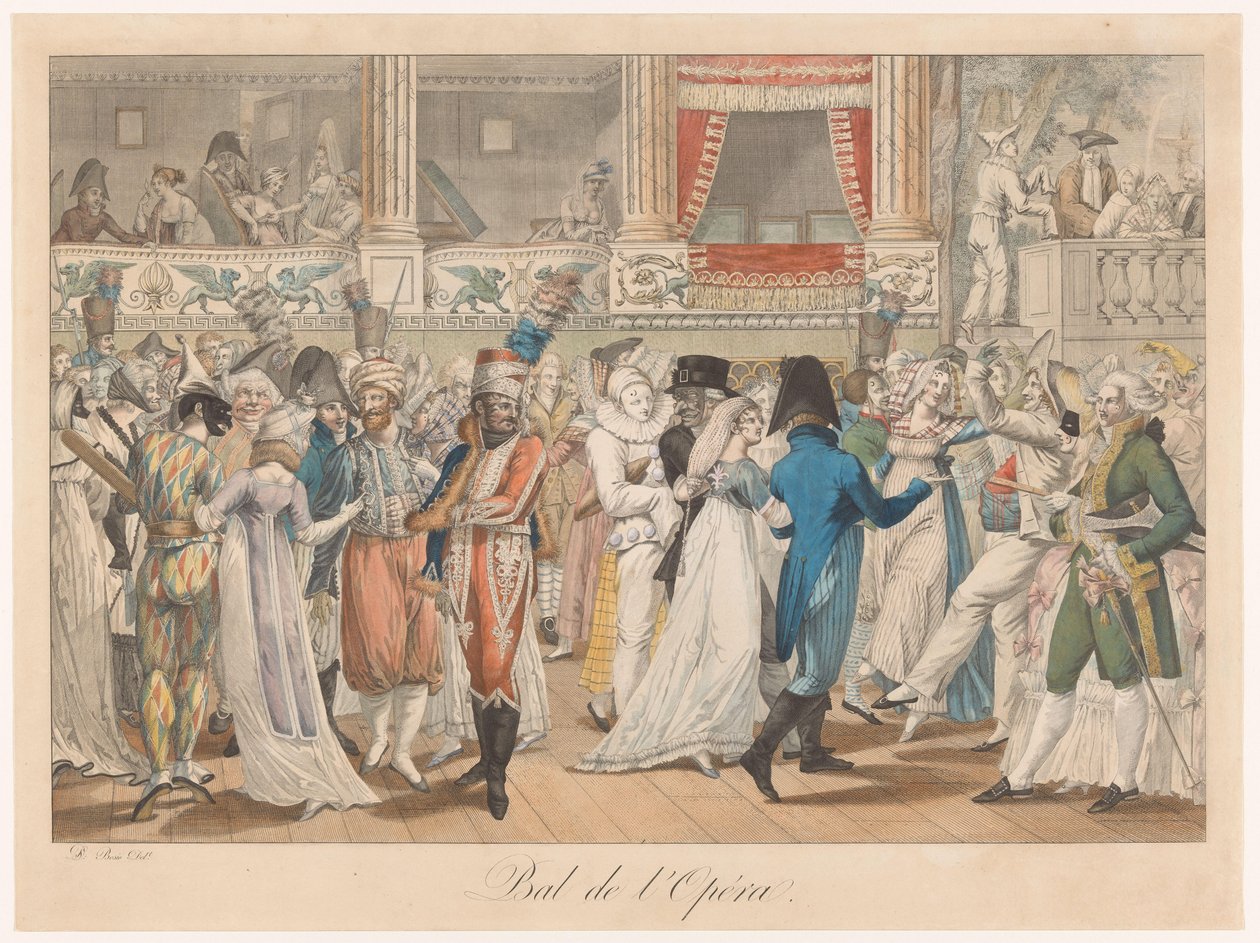 Bal costumé - Anonymous