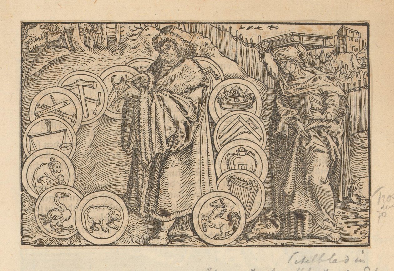 Savant entouré d