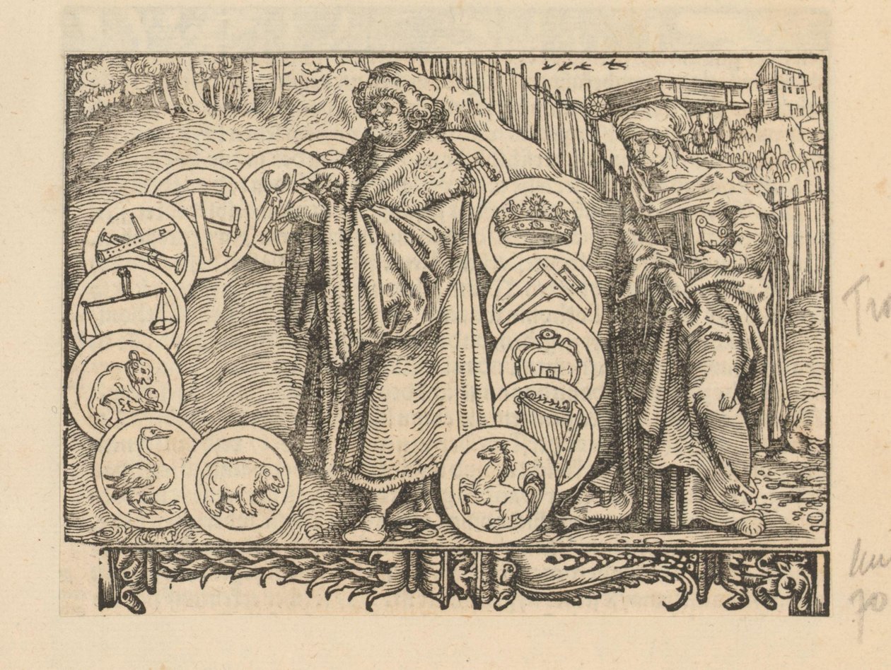 Savant entouré d