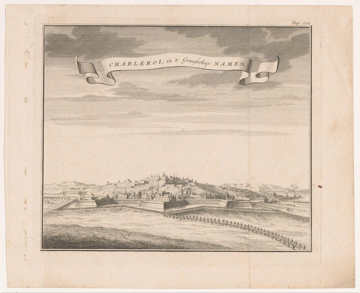 Vue de Charleroi - Anonymous